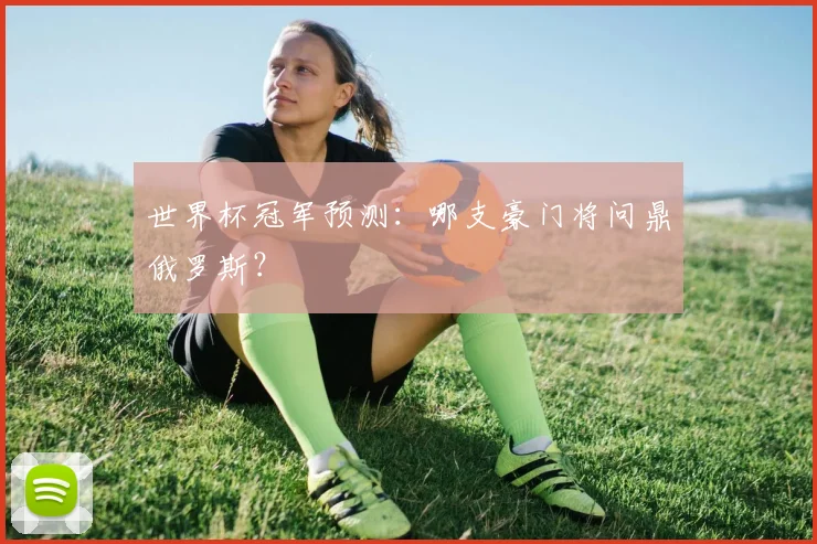 世界杯冠军预测:哪支豪门将问鼎俄罗斯?