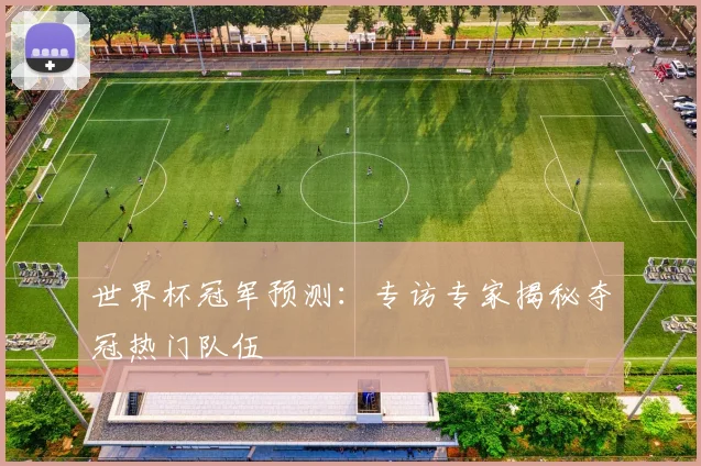 世界杯冠军预测:专访专家揭秘夺冠热门队伍